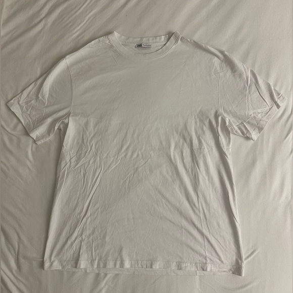 Zara Other - Zara White Mens T-Shirt Size Large